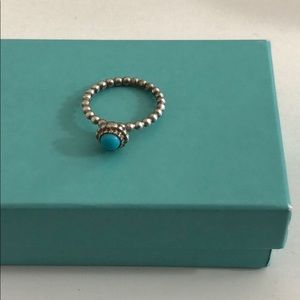 Pandora Turquoise Rope Ring 💙December Birthstone